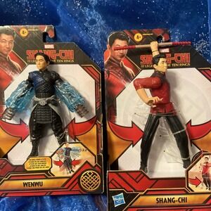 Shang-Chi WENWU & SHANG-CHI  The Legend Of The Rings Hasbro Marvel (Brand New)